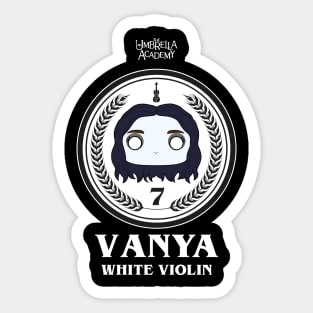 UMBRELLA ACADEMY 2: VANYA WHITE VIOLIN Sticker